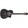 Ibanez GA360TCE-TBK Guitarra clásica Transparent Black
