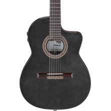 HOSH-GA360TCETBK Ibanez GA360TCE-TBK Guitarra clásica Transparent Black
