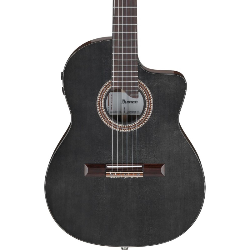HOSH-GA360TCETBK Ibanez GA360TCE-TBK Guitarra clásica Transparent Black