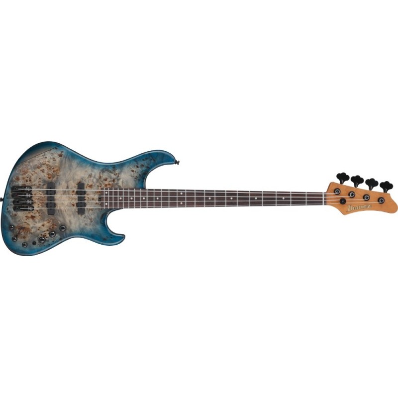 HOSH-MDM1600CTL Ibanez MDM1600-CTL Bajo eléctrico con funda Cosmic Blue Starburst Low Gloss
