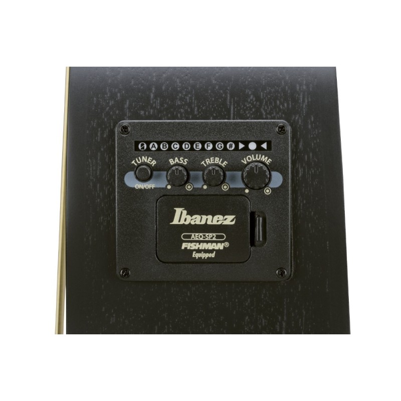 HOSH-AEWC621LBOT Ibanez AEWC621L-BOT Guitarra Electroacústica Zurdos Black Out