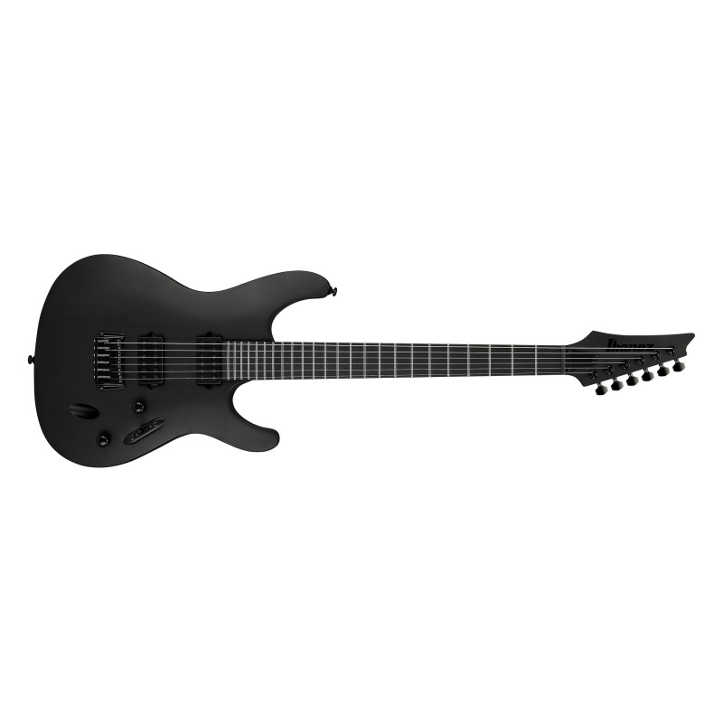 HOSH-S721RBBKF Ibanez S721RB-BKF Guitarra Eléctrica 7 cuerdas Black Flat