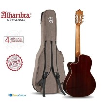8736 V 9738 Alhambra CS-1 CW ELECTRIFICADA FISHMAN E1+ Funda 9738 25mm
