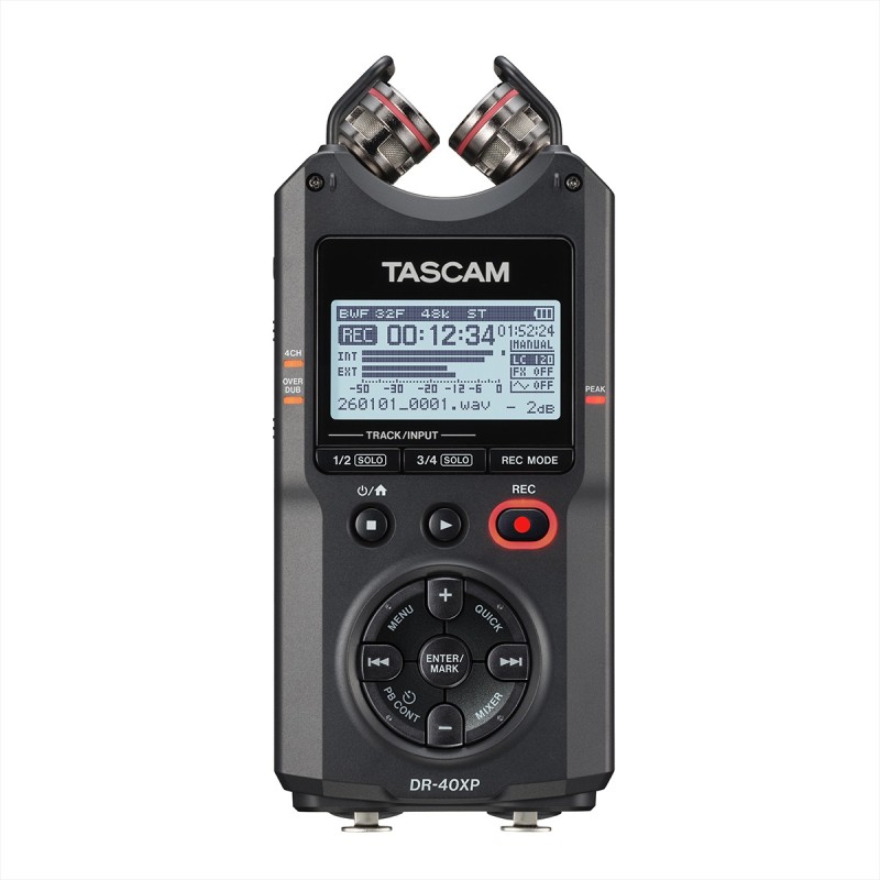 ZENT-DR-40XP Tascam DR-40XP Grabadora de campo portatil