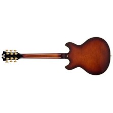 DAEMDCARBGS D'Angelico Excel Mini DC Amaretto Burst Guitarra Eléctrica