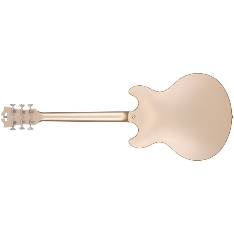 DAPDCXTDGDNS D'Angelico Premier DC XT Satin Desert Gold Guitarra Eléctrica