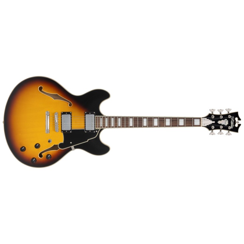 DAPDCSTBNS D'Angelico Premier DC Vintage Sunburts
