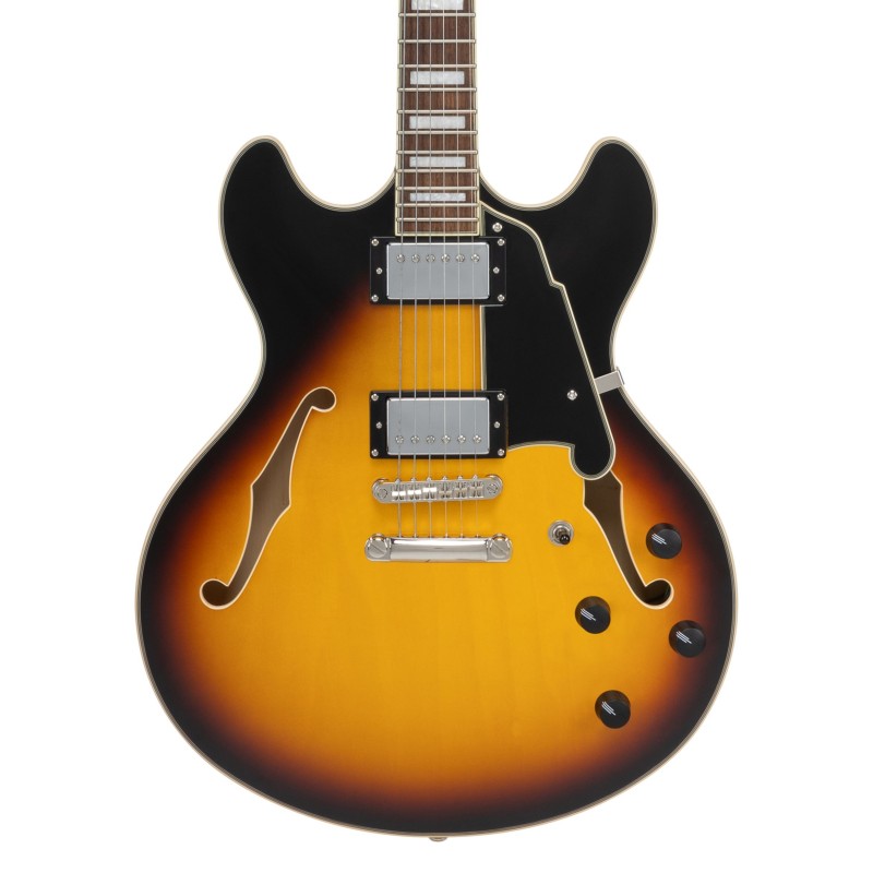 DAPDCSTBNS D'Angelico Premier DC Vintage Sunburts