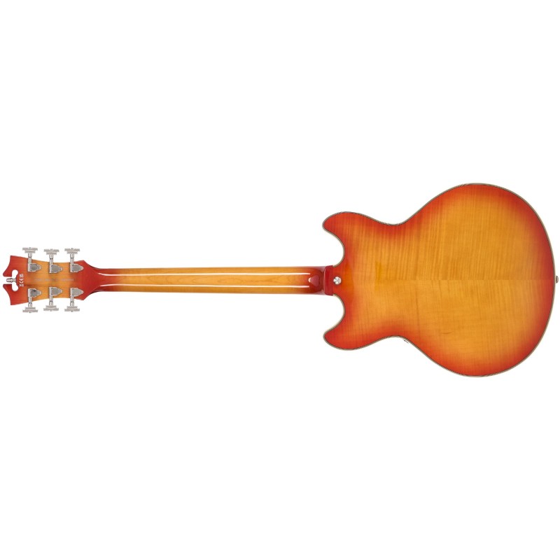 DAPMDCXTHNBNS D’Angelico Premier Mini DC XT Honey Burst Guitarra Eléctrica