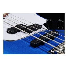 SME21HP4J2ROKUFR Sadowsky MetroExpress 21 Hybrid P/J Morado 4-Cuerdas - Solid Ocean Blue Metallic High Polish