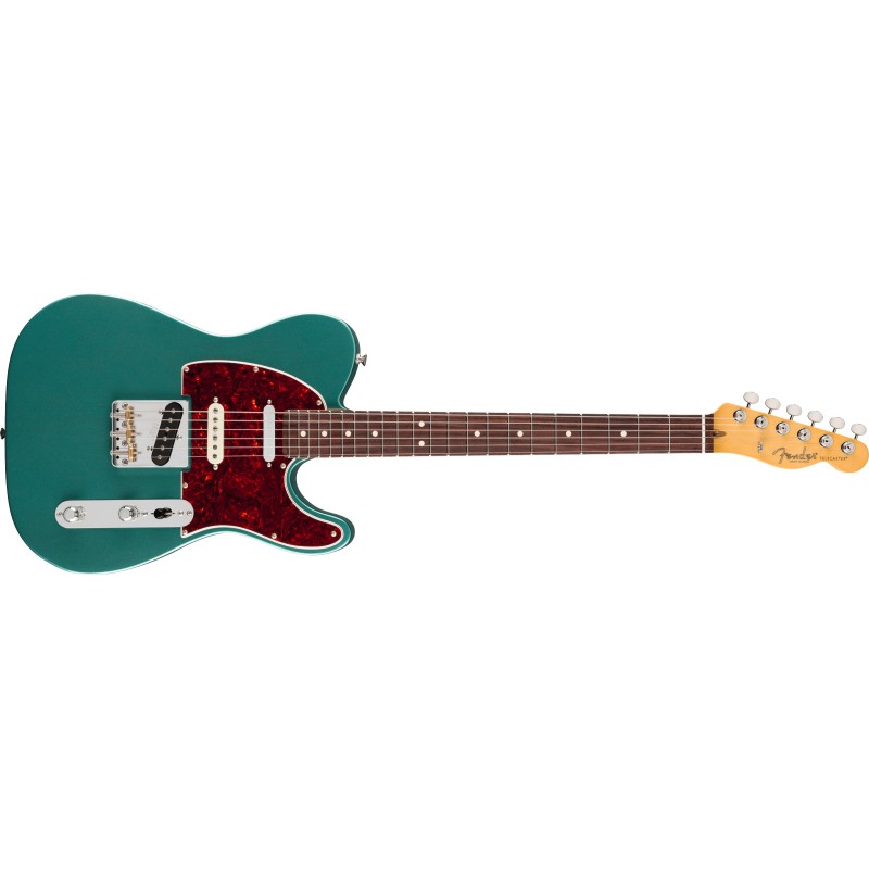 0114970374 Fender American Professional Classic Telecaster Hotshot SSS RW Faded Sherwood Green Metallic Guitarra Eléctrica