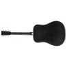 SX SD204TBK Trans Black Guitarra Acústica