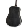 SX SD204TBK Trans Black Guitarra Acústica