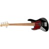 Sadowsky MetroExpress 21 Fret Hyprid PJ Morado 5 Zurdo Solid Black High Polish