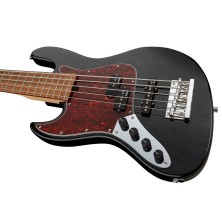 SME21HP523ROKUFRL Sadowsky MetroExpress 21 Fret Hyprid PJ Morado 5 Zurdo Solid Black High Polish
