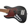 Sadowsky MetroExpress 21 Fret Hyprid PJ Morado 5 Zurdo Solid Black High Polish