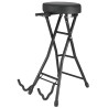 Platinum PSST3 Banqueta plegable Guitarra Con Soporte