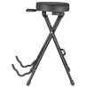 Platinum PSST3 Banqueta plegable Guitarra Con Soporte