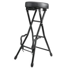 PSST3 Platinum PSST3 Banqueta plegable Guitarra Con Soporte