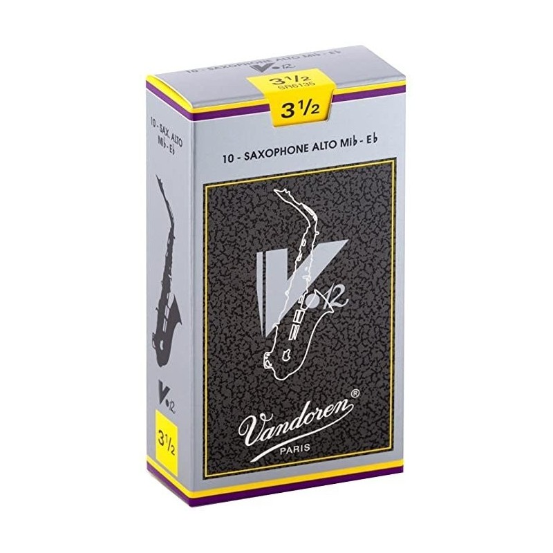 MAFE-5200163 Vandoren SR6135 V-12 Cañas saxo alto 3 1/2 (10uds)