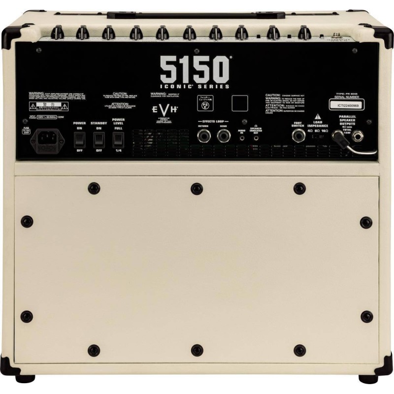 2257306410 EVH 5150® Iconic® Series 15W 1X10 Combo, Ivory, 230V EUR
