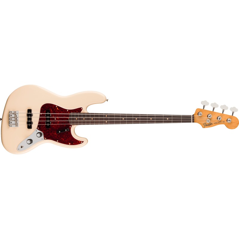 0149360305 Fender Vintera III 60'S Jazz Bass RW Olympic White Bajo Eléctrico