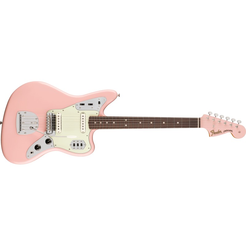 0149340356 Fender Vintera III Mid 60'S Jaguar RW Shell Pink Guitarra Eléctrica