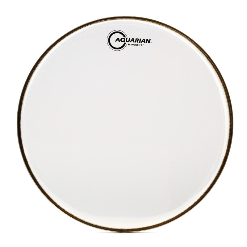 9873 Aquarian Response 2 Clear 20" Parche Batería 2 Capas