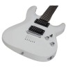Schecter C6 Deluxe Satin White Guitarra Eléctrica