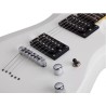 Schecter C6 Deluxe Satin White Guitarra Eléctrica