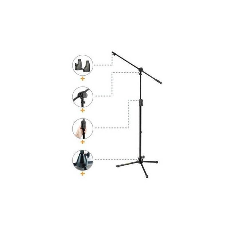 EURO-H59EP01AA HERCULES MS532B SOPORTE DE MICRO JIRAFA