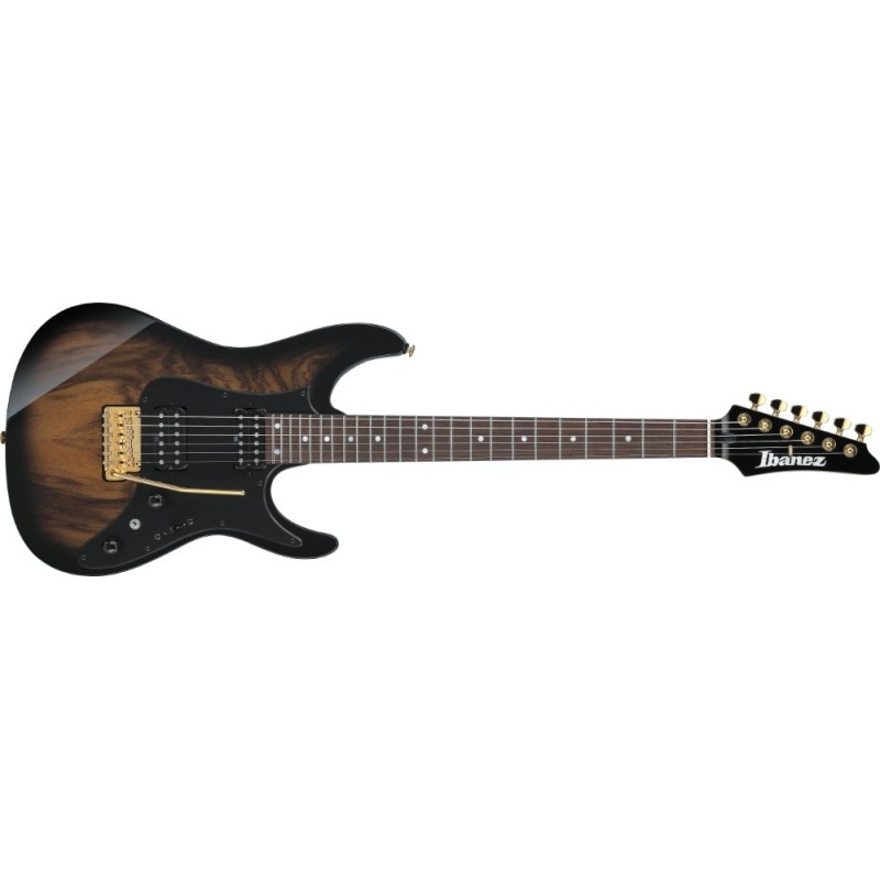 HOSH-AZ41P1EWNGT Ibanez AZ41P1EW-NGT Guitarra Eléctrica con funda Natural Gray Burst