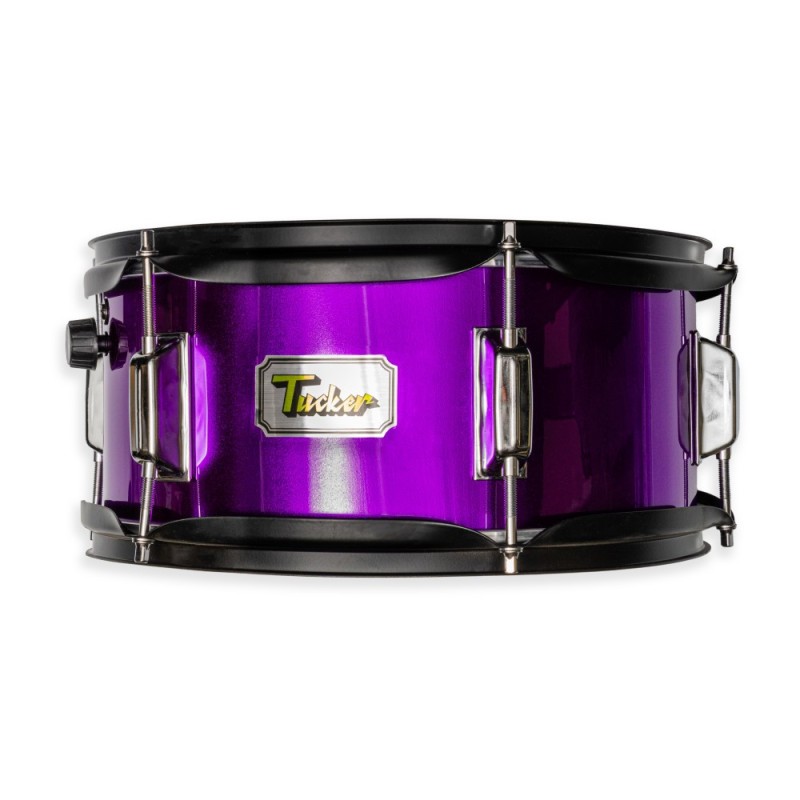 TICO-5215511 Tucker JD-SD05 12"x5.5" Purpura Tambor Junior semi profesional con bordonera 