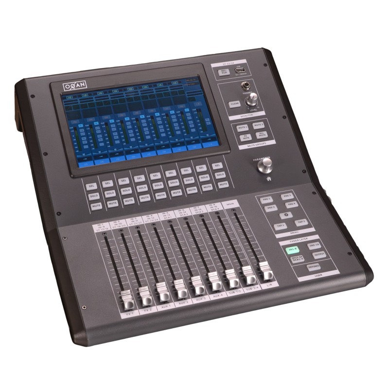 1006500 Oqan Q24D Pro Mesa de Mezclas Digital 24 canales