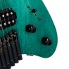 Cort SPACE G6MS SGTQ Guitarra Eléctrica Headless con funda Semi Gloss Turquoise