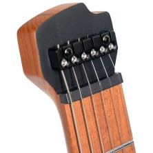 ADAG-1005303 Cort SPACE G6MS SGTQ Guitarra Eléctrica Headless con funda Semi Gloss Turquoise