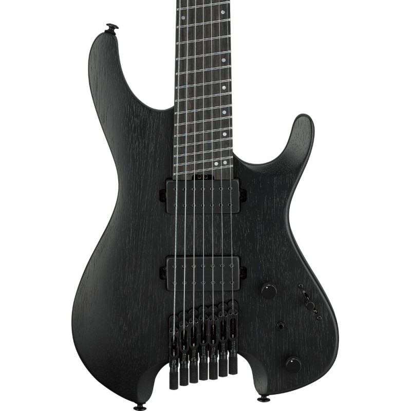 HOSH-QX527BWK Ibanez QX527B-WK Guitarra Eléctrica con funda Weathered Black