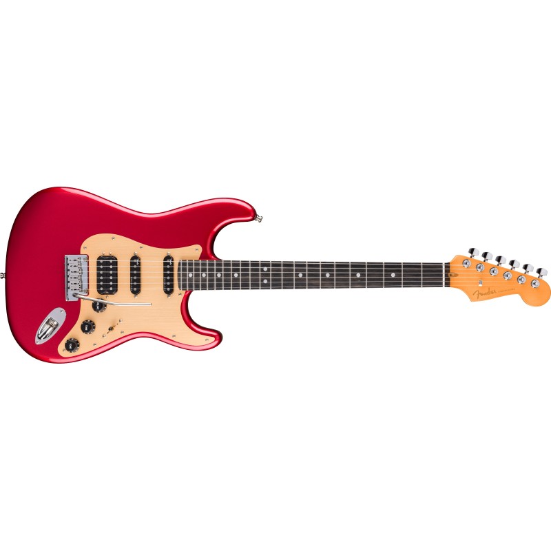 0119151799 Fender American Ultra II Strat  HSS LTD Sinister Red Guitarra Eléctrica