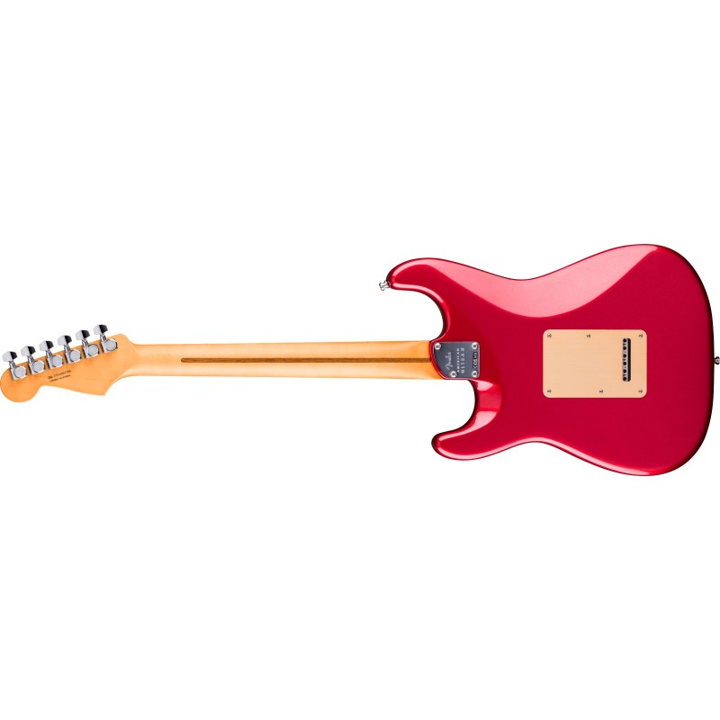 0119151799 Fender American Ultra II Strat  HSS LTD Sinister Red Guitarra Eléctrica
