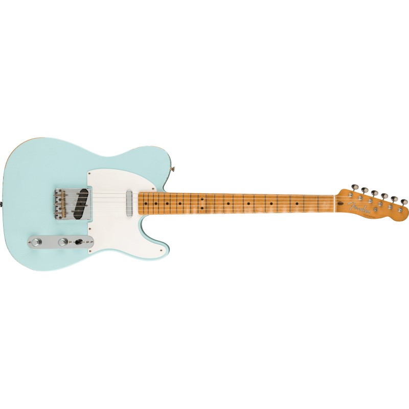 0149872372 Fender Limited Edition Vintera Road Worn® '50s Telecaster, Maple Fingerboard, Sonic Blue
