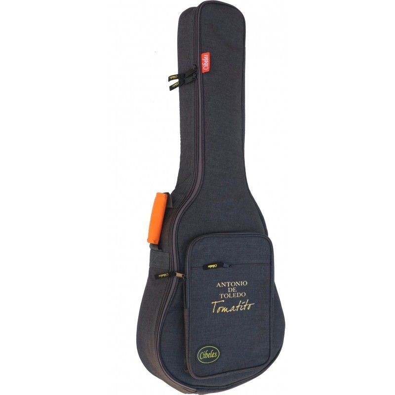 TOMATITOPAUTORREFAC Antonio de Toledo Tomatito Andalucia de Pau Ferro tapa Torrefactada Guitarra Flamenca Negra