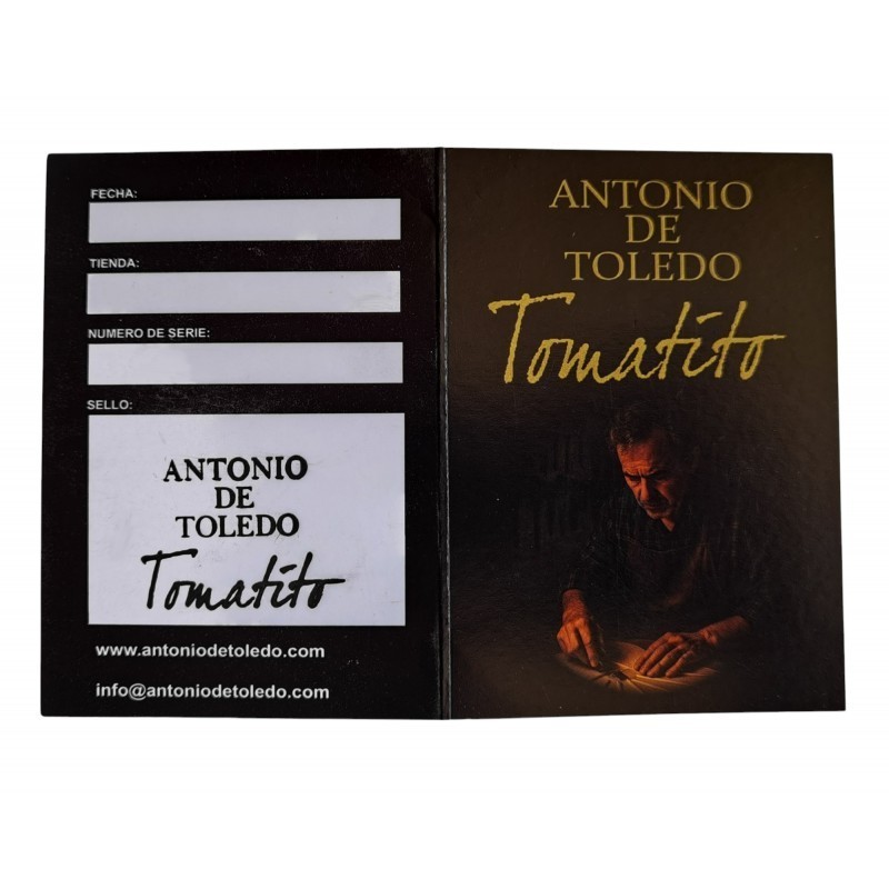 TOMATITOPAUTORREFAC Antonio de Toledo Tomatito Andalucia de Pau Ferro tapa Torrefactada Guitarra Flamenca Negra