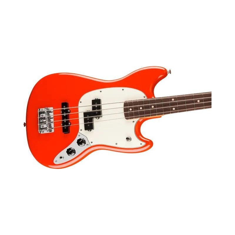 0140490558 Fender Player II Mustang Bass PJ Rw-Crr