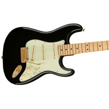 0144612506 Fender Player Stratocaster LTD Black Gold Hardware