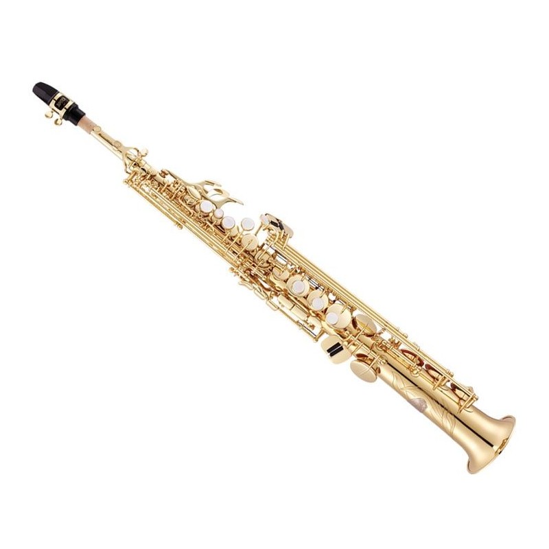 EURO-A33OL06DL Jupiter JSS1100 Saxo Soprano Sib con dos tudeles ( Curvo y Recto )