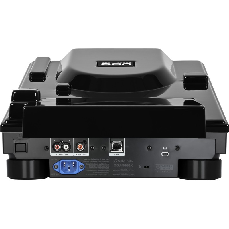 ADAG-1008462 UDG U94130BL Ultimate AlphaTheta CDJ-3000X Cover Black