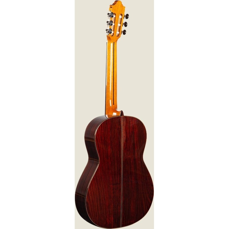 TICO-5204631 CAMPS  FLAMENCO PRIMERA NEGRA A Tapa de Abeto con aros y fondo Palosanto