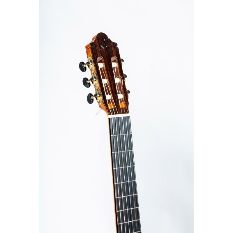 TICO-5204631 CAMPS  FLAMENCO PRIMERA NEGRA A Tapa de Abeto con aros y fondo Palosanto