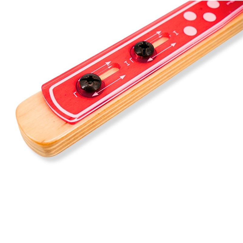 4402101 Pepote Cañeta Roja Lunares Blancos