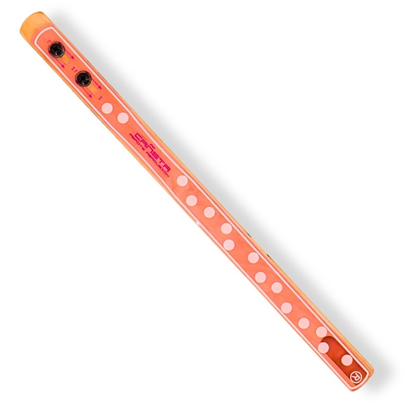 4402102 Pepote Cañeta Salmón Lunares Blancos